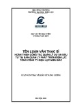 Luận văn Thạc sĩ Quản lý năng lượng: Hoàn thiện công tác quản lý dự án đầu tư tại Ban Quản lý dự án phát triển điện lực - Tổng Công ty điện lực miền Bắc