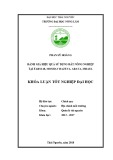 Khóa luận tốt nghiệp: Đánh giá hiệu quả sử dụng đất nông nghiệp tại Farm 48 Moshav Hatzeva, Arava, Israel