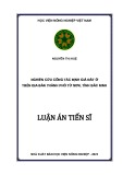 Luận án Tiến sĩ Quản lý đất đai: Nghiên cứu công tác định giá đất ở trên địa bàn thành phố Từ Sơn, tỉnh Bắc Ninh