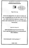 Luận văn Thạc sĩ Kỹ thuật: Khảo sát ảnh hưởng của một số thông số đầu vào đến kết quả dự báo nhu cầu vận tải dựa trên cơ sở phần mềm JICA STRADA – Áp dụng cho tuyến đường bộ cao tốc Ninh Bình – Thanh Hóa